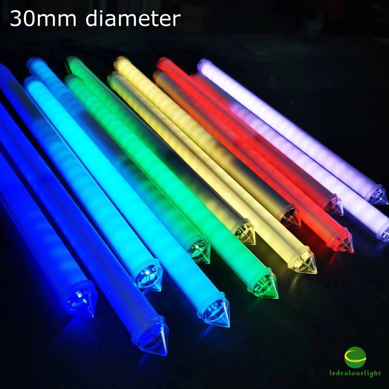 1M LED Meteor Lights 12W DMX RGB IP65 Waterproof Pixel Tube Lights