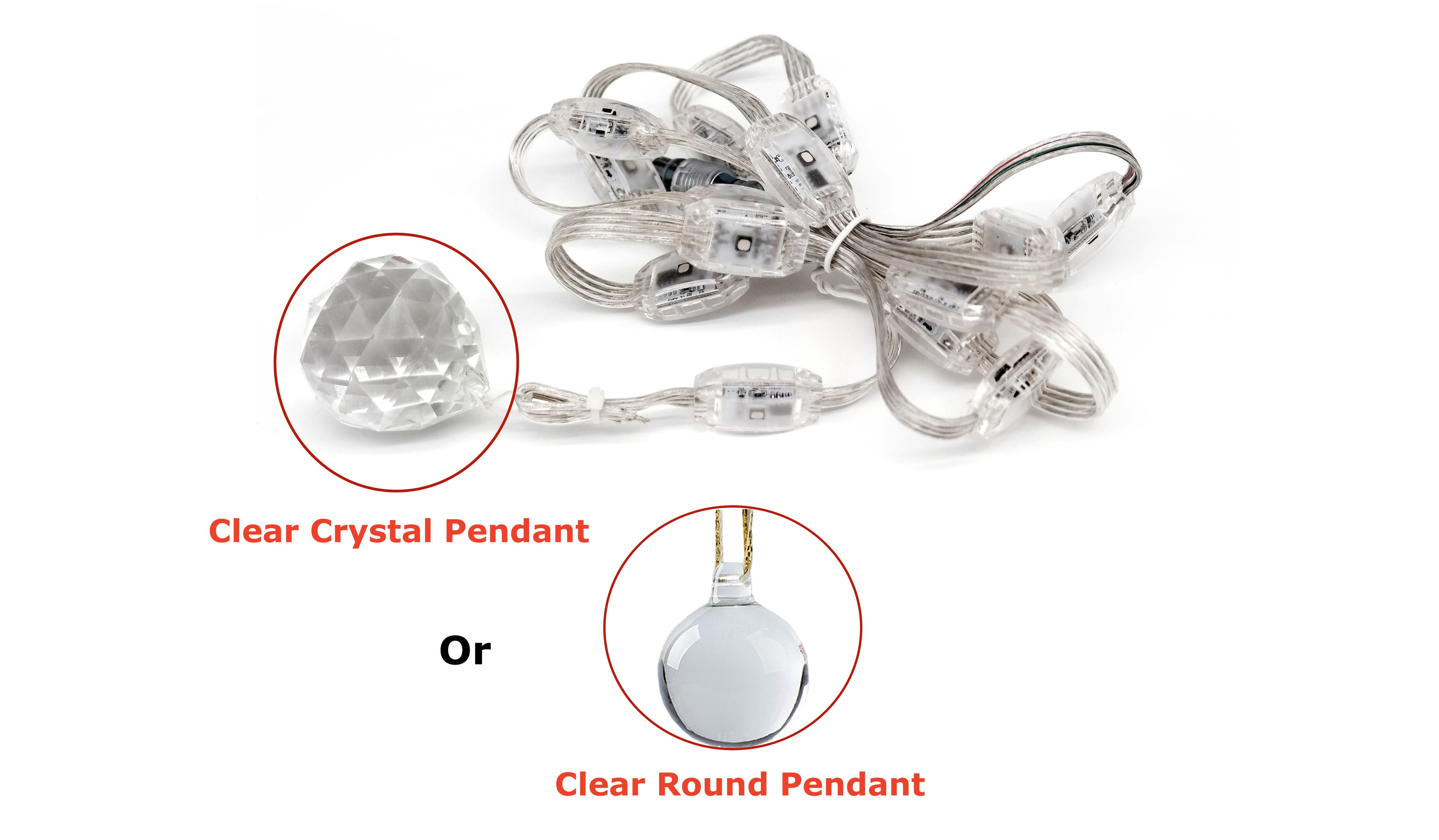 Spectrum String Lights 23mm DMX SPI RGB String Lights LED Matrix Curtain String Lights for ...