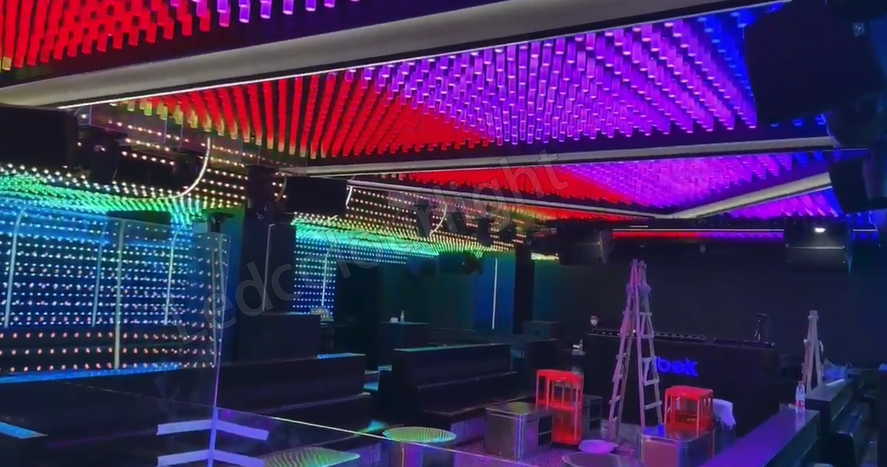Led Collem Light LED Pixel RGB DMX Column Light Stage Events Decorative Lighting for ...