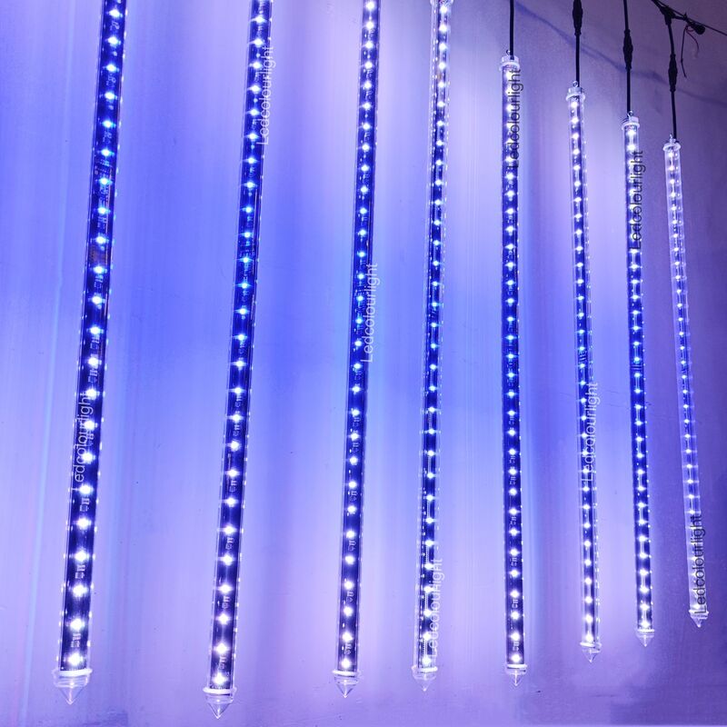 30mm 1M RGB Pixel 3D LED Meteor Light Tube for Theme Parks and Festivals