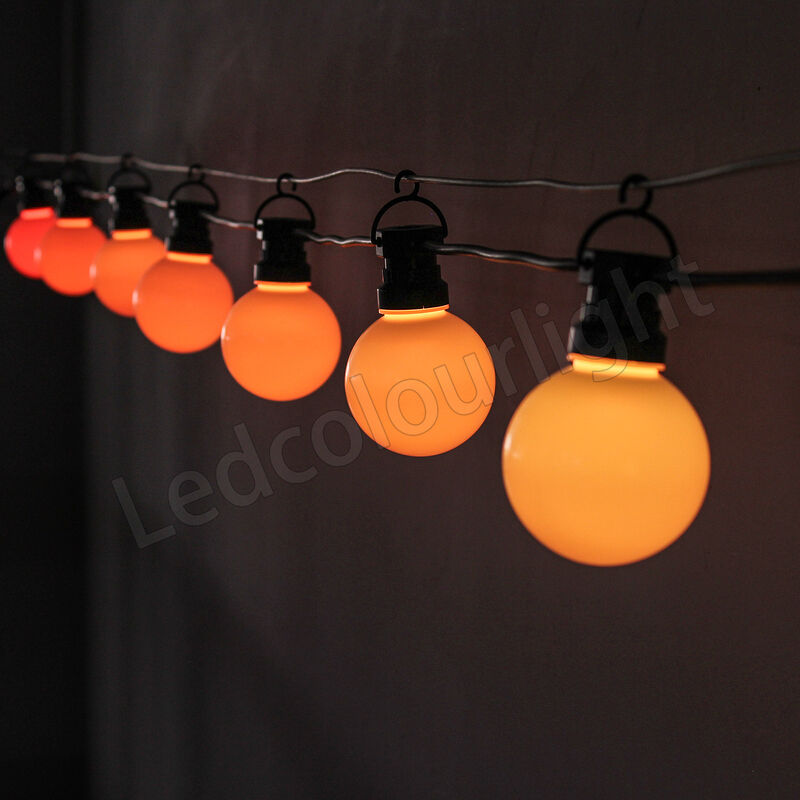 360 Degree 80mm DMX Bulb Light RGB RGBW Festoon LED Pixel String Light