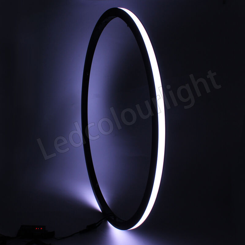 Programmable Side Emitting RGB Circular Light DMX RGBW LED Pixel Ring Light