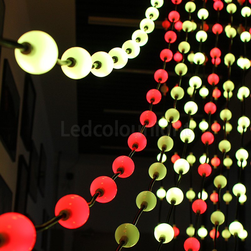 DMX RGB 36mm LED Ball Lights with 360° Beam Angle