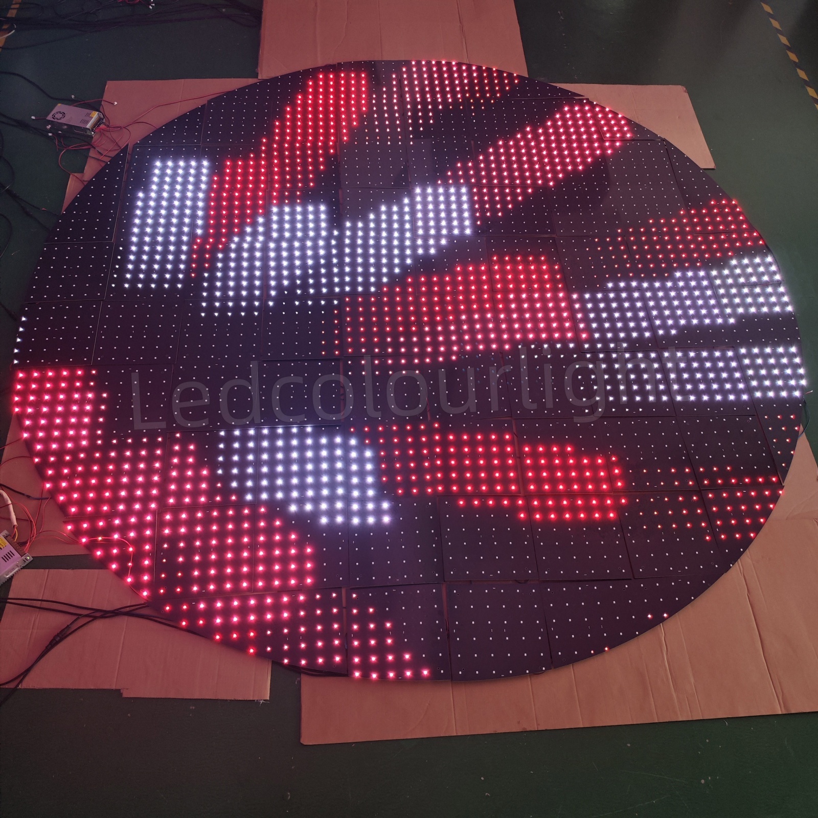 IP20 300×300mm DMX RGB LED Pixel Panel Lights