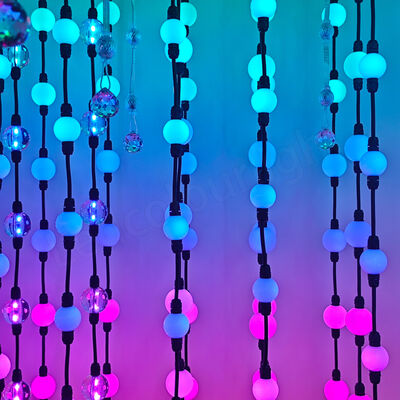 50mm 3D Solid Ball LED Pixel Ball Durable DMX512 Stage Nightclubs ...