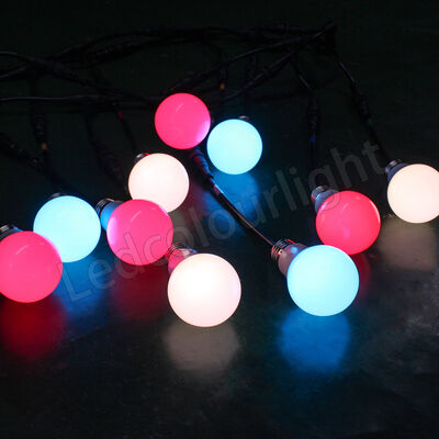 DMX512 Programmable 60mm LED Pixel Bulb RGB Pixel Light Bulb Designed ...