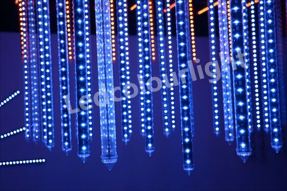 1M LED Meteor Lights 12W DMX RGB IP65 Waterproof Pixel Tube Lights