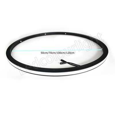 Programmable Side Emitting RGB Circular Light DMX RGBW LED Pixel Ring Light